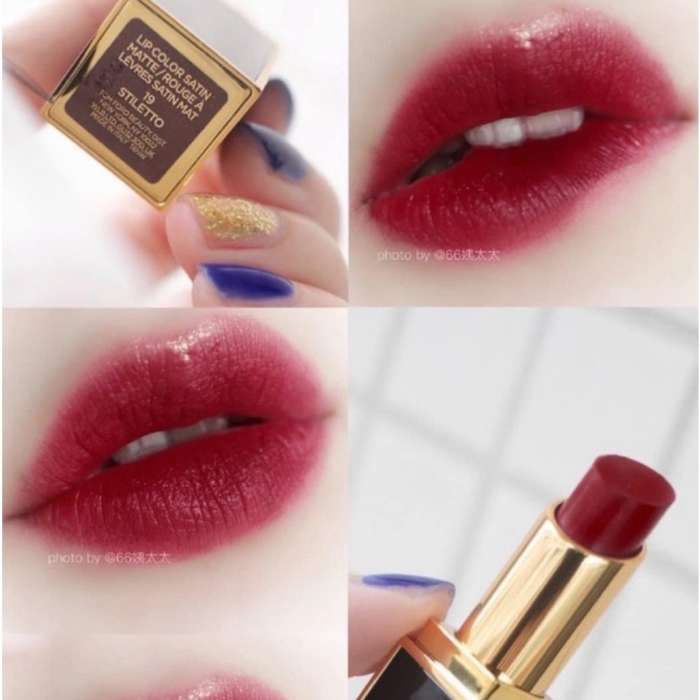 🆕 NIB Tom Ford Lipstick 19 Stiletto .11 oz